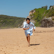 Load image into Gallery viewer, LESIMO - Sand Free Kids Hooded Towel - Surf, Sunshine, Sailor or Rainbow
