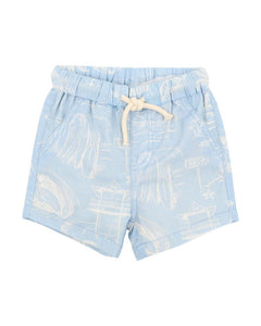 Fox & Finch/Bebe - Surfs up Linework Shorts