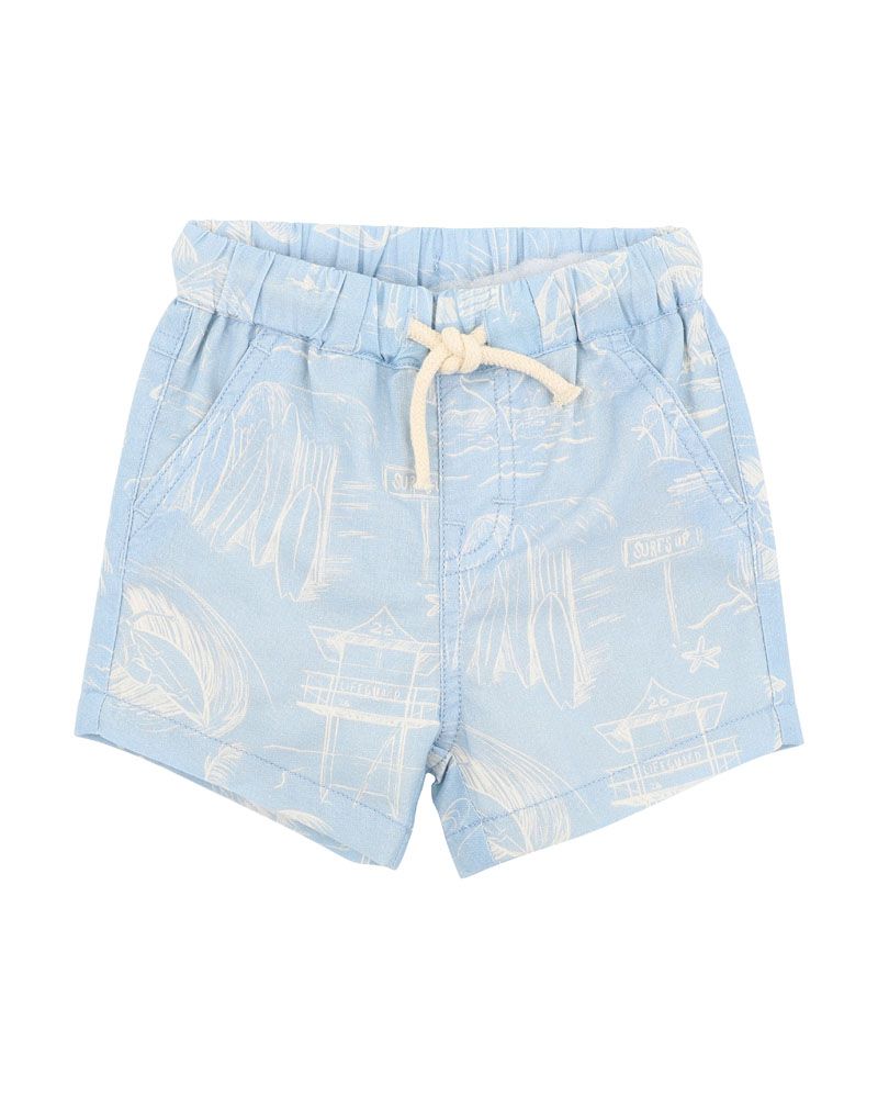 Fox & Finch/Bebe - Surfs up Linework Shorts