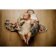 Load image into Gallery viewer, ArchnOllie Organic Cotton Swaddle - Vintage Insects

