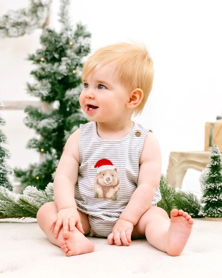 Bebe- Xmas Wombat Bodysuit