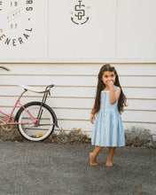 Load image into Gallery viewer, Bebe - Zara Embroidered Dress - sky blue
