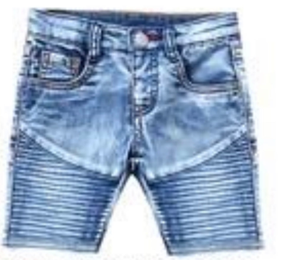 Milky Knit Denim Short
