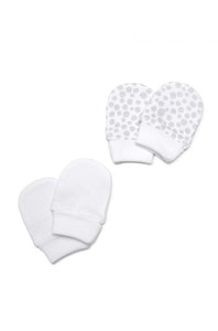 Marquise Baby Mittens - Neutral - 2pk