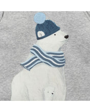 Load image into Gallery viewer, Bebe - Blair - Polar Bear Tee - Grey Marle
