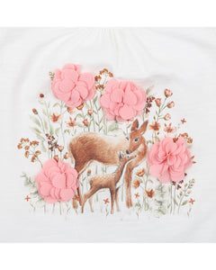 Bebe - Faye - Long Sleeve Tee - Cloud