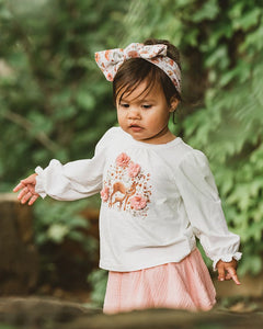 Bebe - Faye - Long Sleeve Tee - Cloud