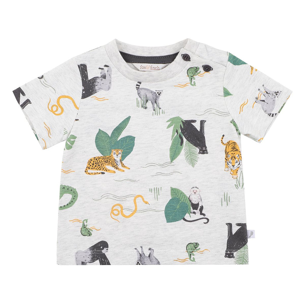 Bebe - Jungle Print Tee