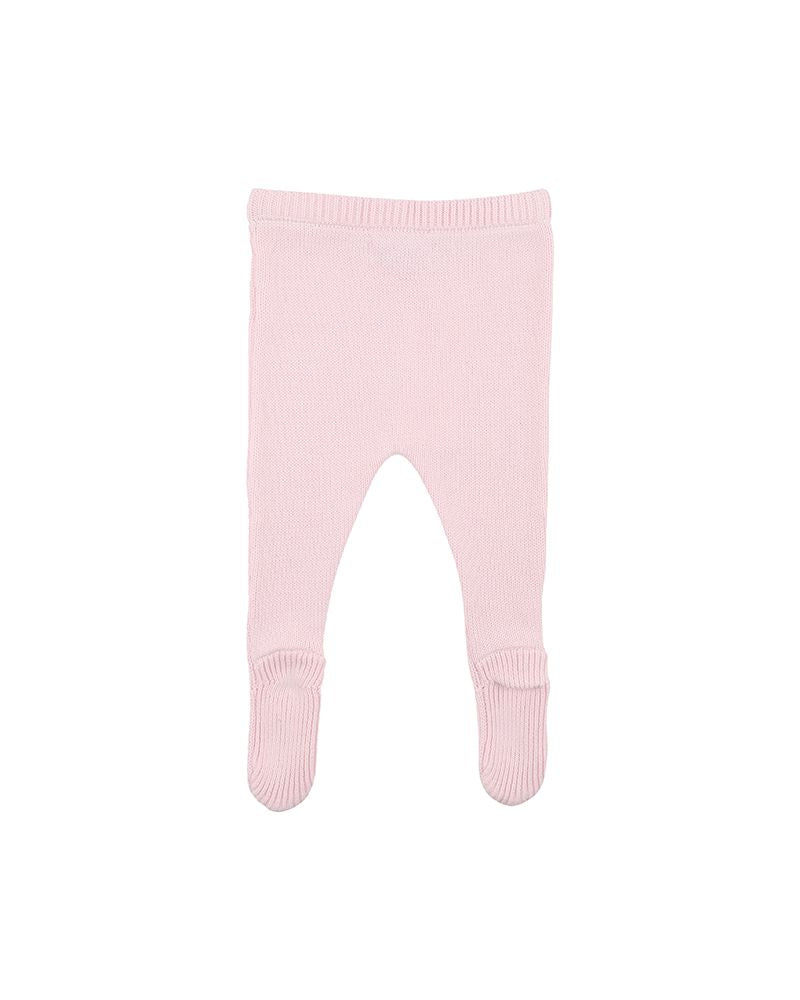 Bebe - Margot Footed Knit Leggings - Soft Pink