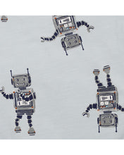 Load image into Gallery viewer, Bebe - Roboto - Zip Onesie - Roboto Print

