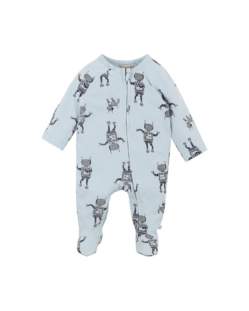 Bebe - Roboto - Zip Onesie - Roboto Print