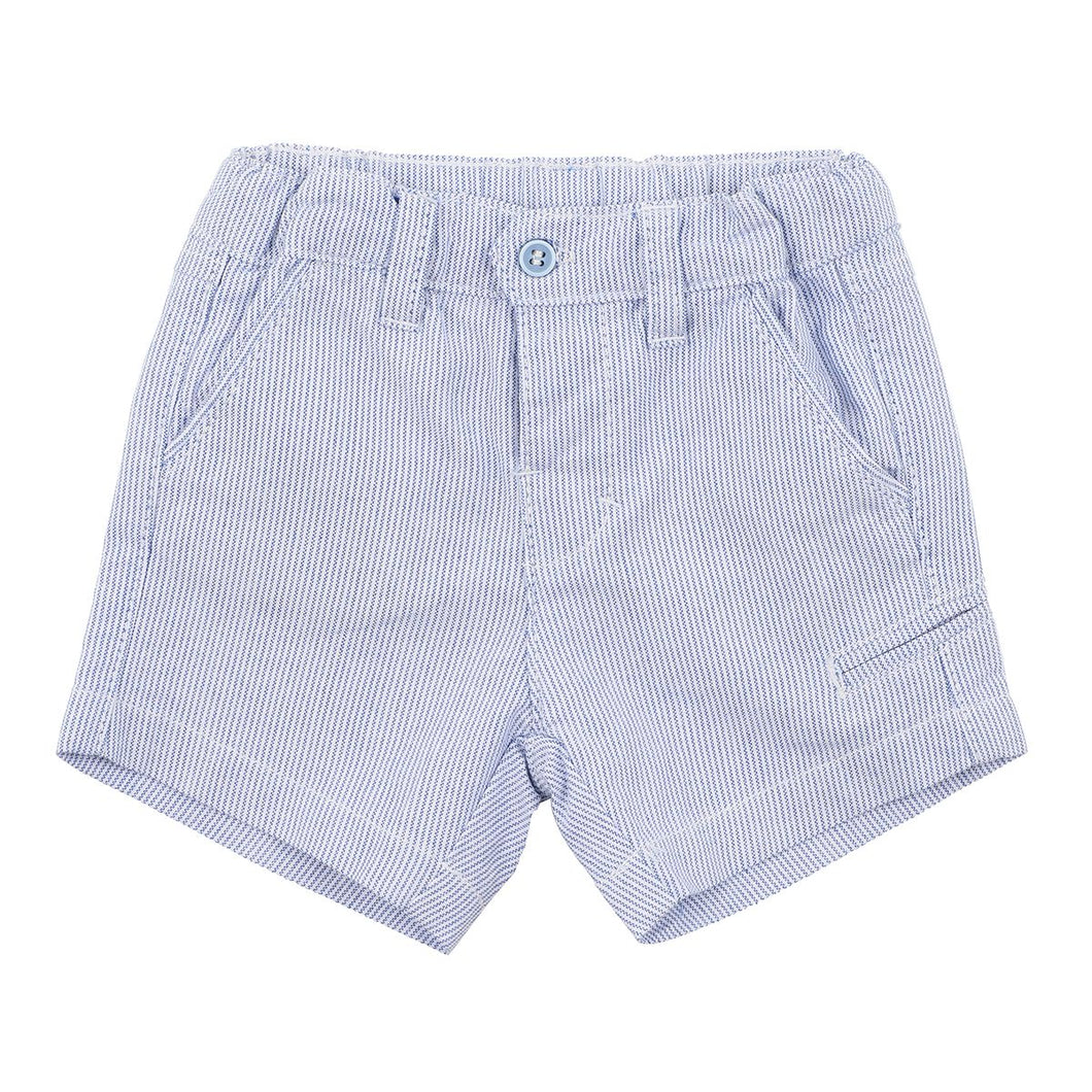 Bebe - Edward Stripe Shorts - Blue Stripe