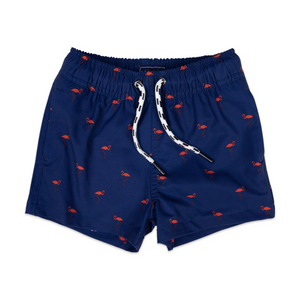 Korango - Quick Dry Boardies - Flamingo - Navy