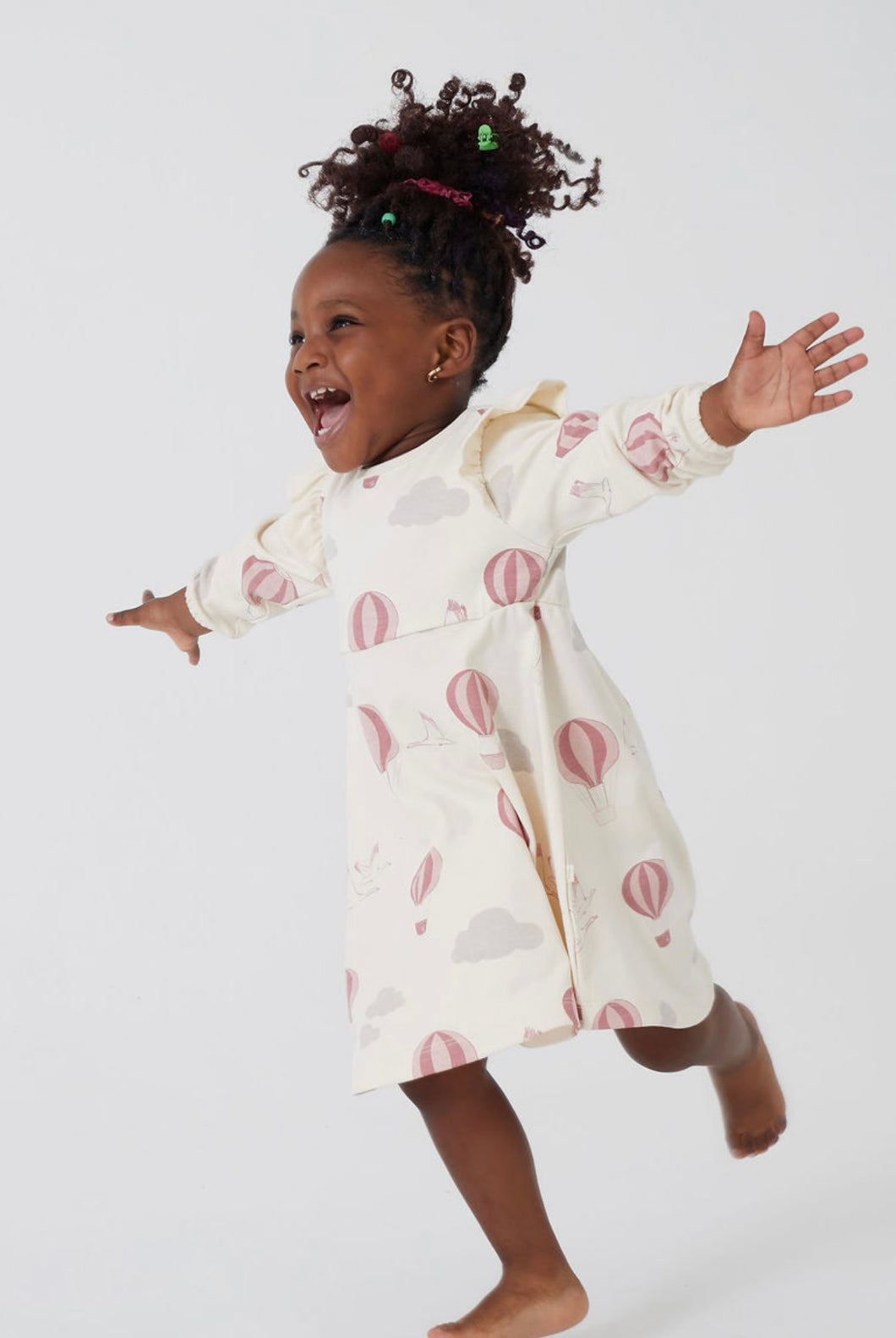 Tiny Twig - Peplum Dress - Fly With Me