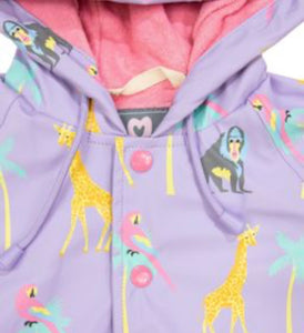 Korango - Safari Raincoat - Lavender or Pink