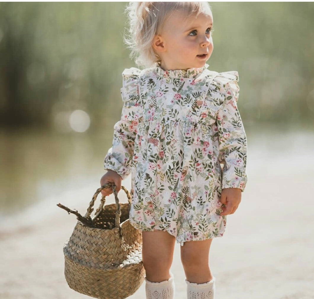 Fox & Finch - Forest Woven Bodysuit