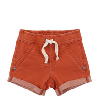 Load image into Gallery viewer, Bebe - Rust Knit Denim Short
