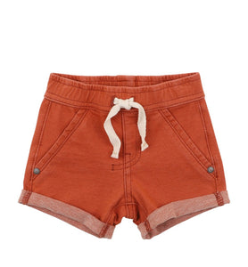 Bebe - Rust Knit Denim Short