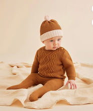 Load image into Gallery viewer, Wilson &amp; Frenchy - Knitted Cable Jumper - Spice
