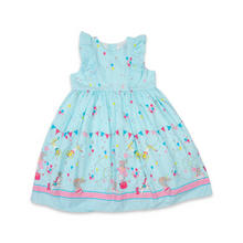 Load image into Gallery viewer, Korango - Circus Frill Party Dress - Blue
