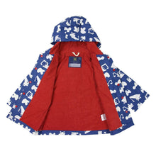 Load image into Gallery viewer, Korango - Colour Changing Raincoat - Navy Construction
