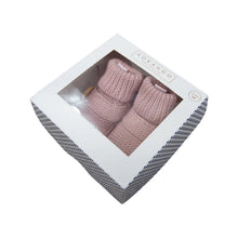 Load image into Gallery viewer, Korango - Knitted Bootie - , Pink, Blue or White
