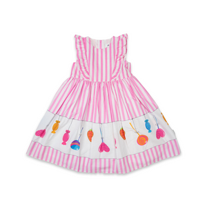 Korango - Sweet Things - Party Dress - Pink ,Violet or Yellow