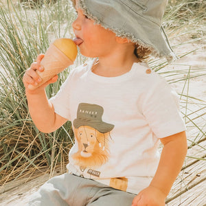 Bebe - Lucas Lion Tee - Cloud