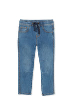 Load image into Gallery viewer, Milky - Denim Jogger Jean - Blue Denim - style 323W33
