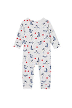 Load image into Gallery viewer, Milky - Downward Dog Zip Romper - Silvermarle
