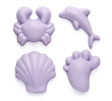 Load image into Gallery viewer, Scrunch - Educational -  Footprint  Moulds - Dusty Rose, Lavender, Duck Egg Blue or Spearmint
