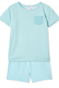 Milky - Pocket Pyjamas - Pastel Blue