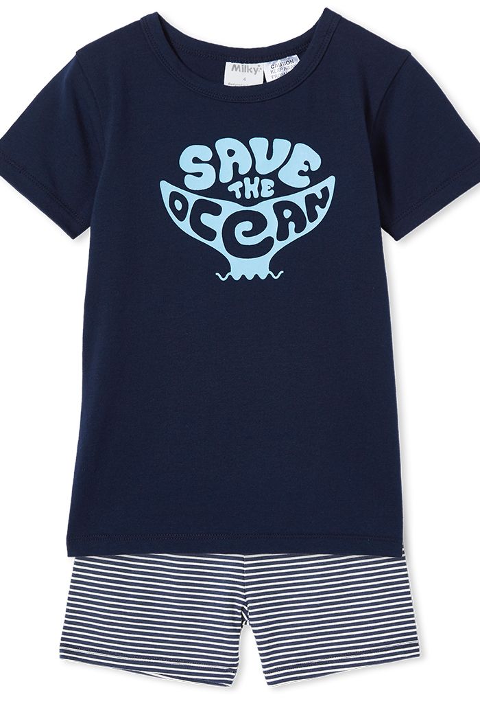 Milky - Save the Ocean Pyjamas - Navy