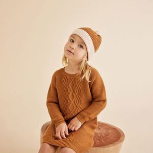 Wilson & Frenchy - Knitted Cable Dress - Spice